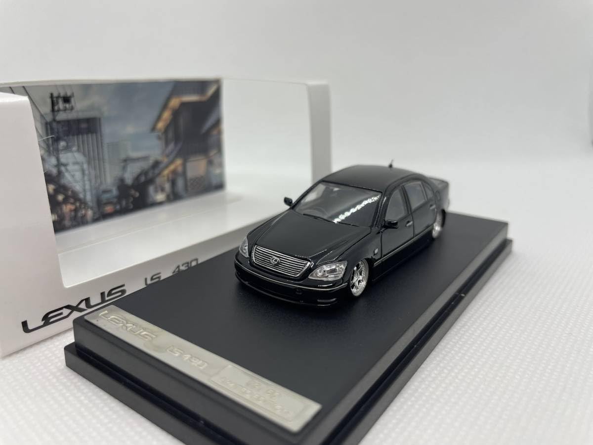 レクサスLS430 ミニカー Amazon | 1/64 レクサス LEXUS LS430 ブラック J04-R-447 | ミニカー